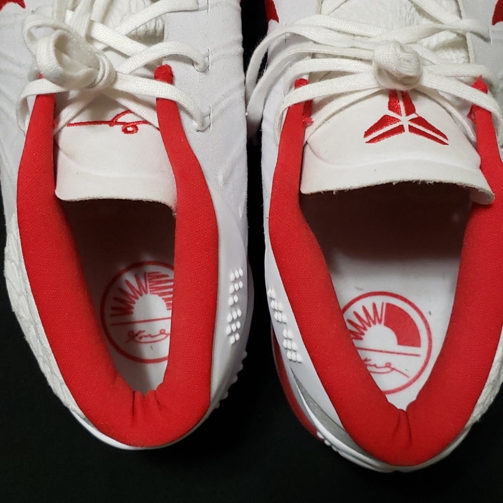 Nike Kobe AD Mid White Team Red - Picture 8 of 14